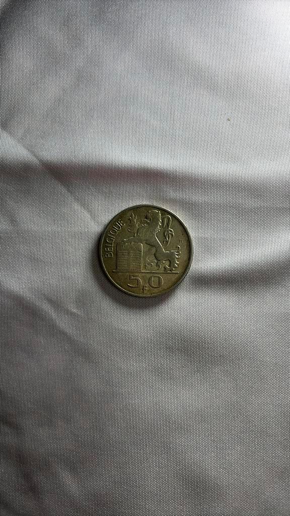 Piece de monnaie belge 1949 profil Mercure, Postzegels en Munten, Munten | België, Metaal, Zilver, Ophalen of Verzenden