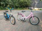2 kinderfietsjes, Fietsen en Brommers, Ophalen, Gebruikt, 16 tot 20 inch, BNB