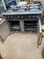 Etna Gas oven met warmhoud kast en 6 Pits, Ophalen, Gebruikt, Gas, Vrijstaand