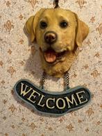 Beeldje hond Welcome, Ophalen of Verzenden, Nieuw, Dier