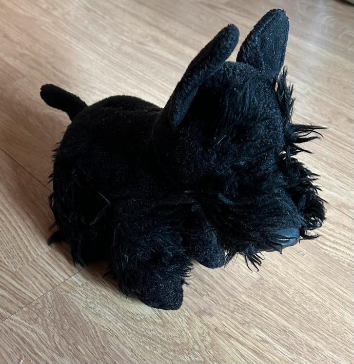 Superzachte zwarte hondenknuffel van Keel Toys, Kinderen en Baby's, Speelgoed | Knuffels en Pluche, Gebruikt, Hond, Ophalen of Verzenden