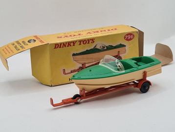 Dinky Toys England  - Healey Boat Ref 796
