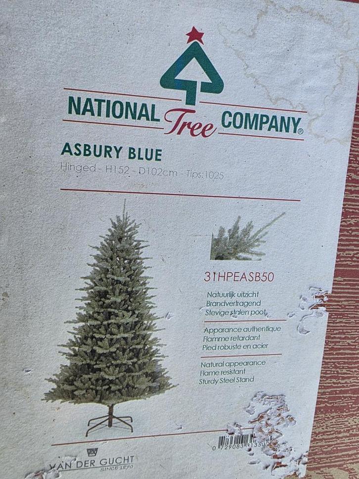 kunstkerstboom asbury blue, Diversen, Kerst, Nieuw, Ophalen of Verzenden
