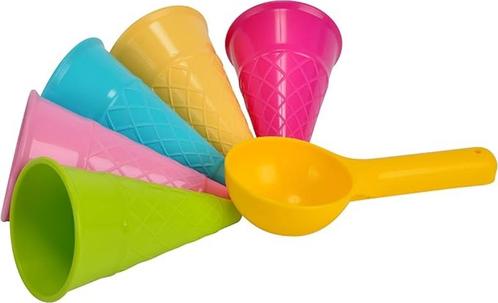 zandvormset  ijs Strandspeelgoed SNELLE GRATIS LEVERING, Kinderen en Baby's, Speelgoed | Buiten | Zandbakken, Nieuw, Verzenden