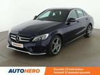 Mercedes-Benz C-Klasse 160 C 160 AMG Line (bj 2017), Auto's, Mercedes-Benz, 4 deurs, Gebruikt, Zwart, Blauw