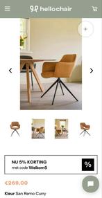 NIEUW: 4 eetkamerstoelen Hello Chair Factuur + Garantie, Huis en Inrichting, Stoelen, Ophalen of Verzenden, Nieuw, Zwart, Metaal