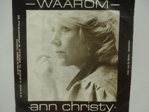 Ann Christy - Waarom (1984), Cd's en Dvd's, Vinyl Singles, Single, Ophalen of Verzenden