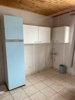 Vintage keuken kasten, Huis en Inrichting, Keuken | Complete keukens, Ophalen, Gebruikt, Blauw