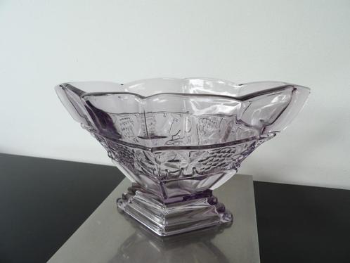 Vase Art Déco Scailmont, mauve/violet, Antiquités & Art, Antiquités | Vases, Enlèvement ou Envoi