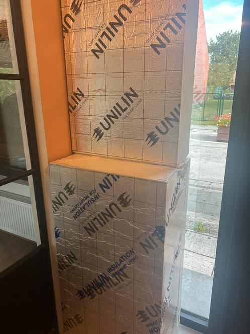 3 stuks unilin pir isolatieplaat 20 cm, Doe-het-zelf en Bouw, Isolatie en Afdichting, Nieuw, Muurisolatie, Hardschuim (Pir), 12 cm of meer