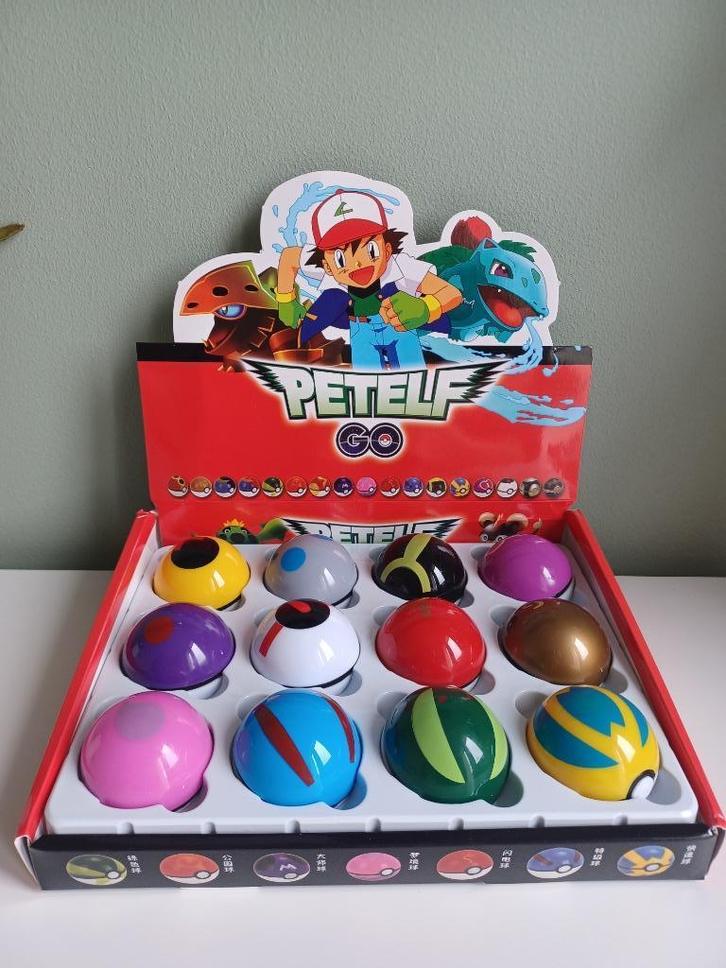 Pokemon ballen - 12 stuks, Kinderen en Baby's, Speelgoed | Actiefiguren, Nieuw, Verzenden