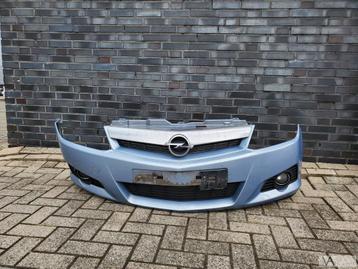 Opel Tigra twintop 2004 - 2009 voorbumper blauw scheurvrij beschikbaar voor biedingen