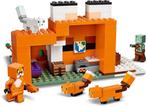 LEGO  Minecraft vossenhut SNELLE GRATIS LEVERING, Kinderen en Baby's, Speelgoed | Duplo en Lego, Verzenden, Nieuw, Complete set