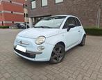 Fiat 500 1.2i/ 156.000 km/ 2009/ Airco/ Euro 5/ CT OK, Auto's, Fiat, Stof, Blauw, Bedrijf, Handgeschakeld