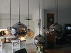 Hanglamp glazen bollen, Ophalen, Zo goed als nieuw, Glas