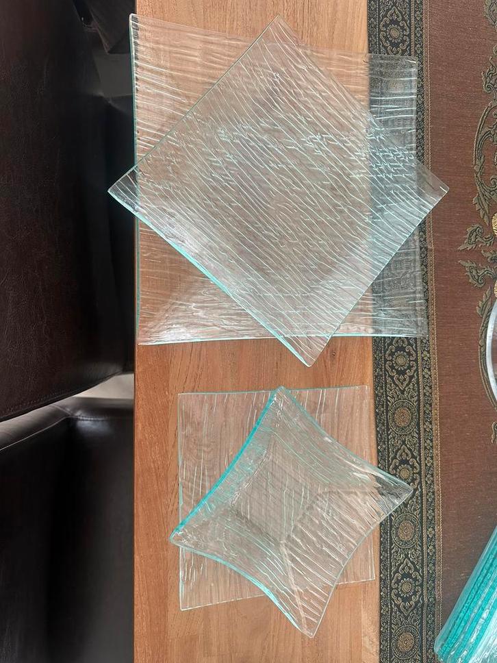 Osaka bordenset voor 10 personen (50st), Huis en Inrichting, Keuken | Servies, Zo goed als nieuw, Glas