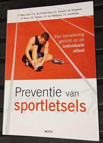 boek Preventie van sportletsels, Boeken, Ophalen of Verzenden, Zo goed als nieuw