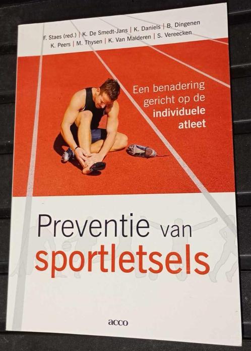 boek Preventie van sportletsels, Boeken, Studieboeken en Cursussen, Zo goed als nieuw, Ophalen of Verzenden