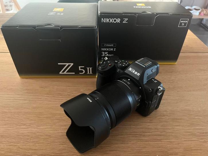 Nikon Z5ii + Nikkor Z 35mm f1.8S, TV, Hi-fi & Vidéo, Photo | Lentilles & Objectifs, Comme neuf, Enlèvement