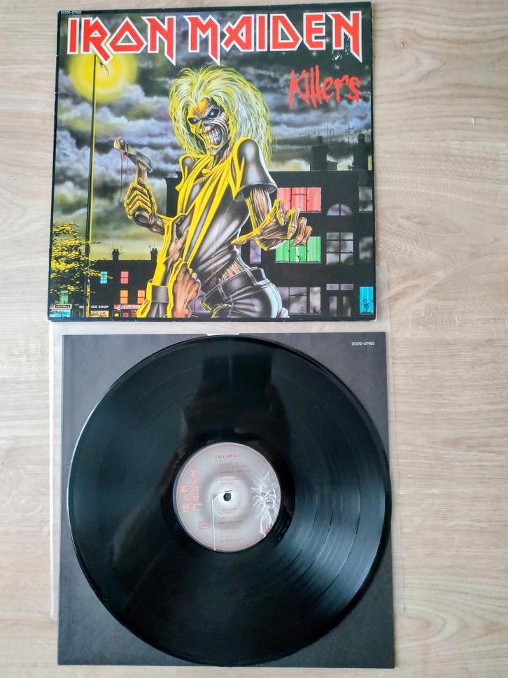 IRON MAIDEN  KILLERS COLLECTOR LP  1 PRESS FRANCE, CD & DVD, Vinyles | Hardrock & Metal, Envoi