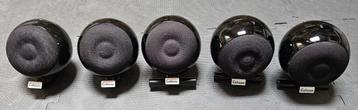 Cabasse Eole 1 Pack 5.0 noir – 5 satellites + 2 pieds beschikbaar voor biedingen