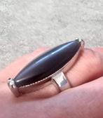 Ring, Ophalen of Verzenden, Gebruikt, Zilver, Overige materialen