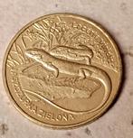 munt Polen 2 zlotych 2009 : europese groene hagedis, Postzegels en Munten, Verzenden, Polen