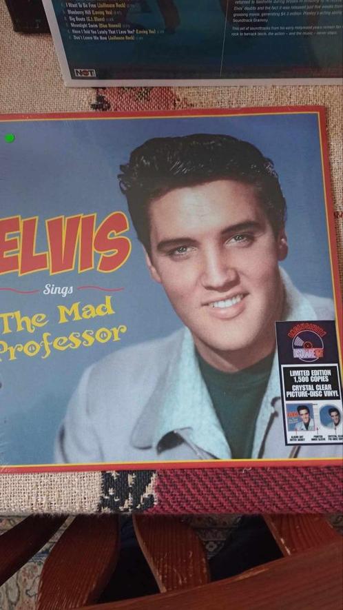 Elvis Sings The Mad Professor (nieuw+sealed) album van Elvis, Cd's en Dvd's, Vinyl | Rock, Nieuw in verpakking, Rock-'n-Roll, 12 inch