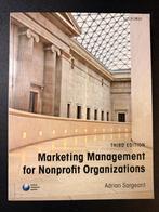 Marketing Management for Nonprofit Organizations (3rd ed.), Boeken, Ophalen of Verzenden, Zo goed als nieuw, Management, Adrian Sargeant