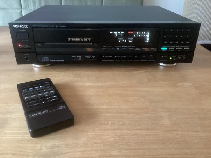 Kenwood DP 1100SG high end 12 kg topmodel + remote (Sony ES), TV, Hi-fi & Vidéo, Lecteurs CD, Utilisé, Autres marques, Enlèvement ou Envoi