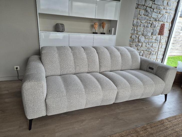Divan 3 personnes Natuzzi avec relax, Huis en Inrichting, Zetels | Zetels, Nieuw, Rechte bank, Driepersoons, 200 tot 250 cm, 75 tot 100 cm