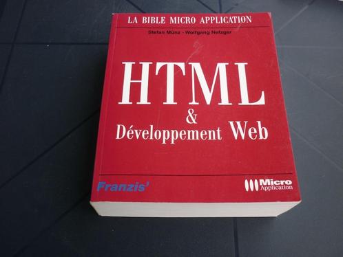 Livre informatique - HTML & Développement Web, Livres, Informatique & Ordinateur, Comme neuf, Langage de programmation ou Théorie