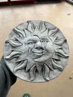 Sun and moon stone plaque, Tuin en Terras, Ophalen, Zo goed als nieuw, Steen, Overige typen