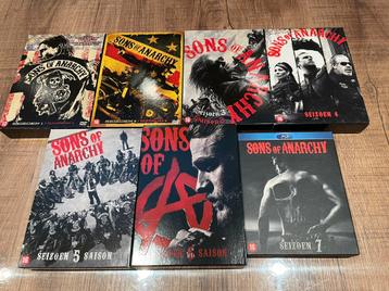 Sons Of Anarchy - Complete Serie op Dvd - Seizoen 1 t/m 7 beschikbaar voor biedingen
