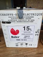 Bulex elektrische warmwaterverwarmer 15L, Ophalen of Verzenden, Nieuw