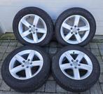 Jantes pour Audi A4 avec 225 55 R16 5X112, Auto-onderdelen, Banden en Velgen, Ophalen, Gebruikt, 16 inch, Banden en Velgen