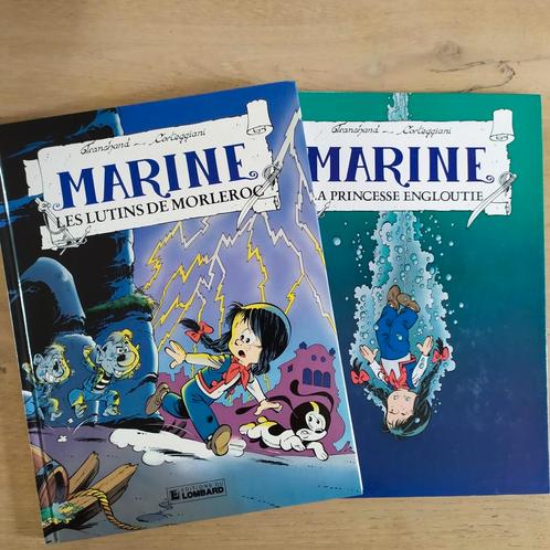 Lot Marine 6 & 8 Tranchand Cortéggiani EO TBE, Boeken, Stripverhalen, Zo goed als nieuw, Meerdere stripboeken, Ophalen of Verzenden
