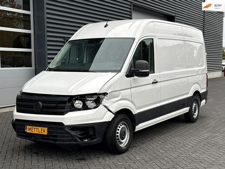 Volkswagen CRAFTER 30 2.0 TDI L3H3 Highline, trekhaak, camer, Auto diversen, Ongevalwagen, Volkswagen, Automaat, Diesel, Overige carrosserie