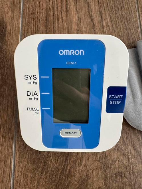 Omron SEM-1 automatische bloeddrukmeter, Diversen, Verpleegmiddelen, Ophalen of Verzenden