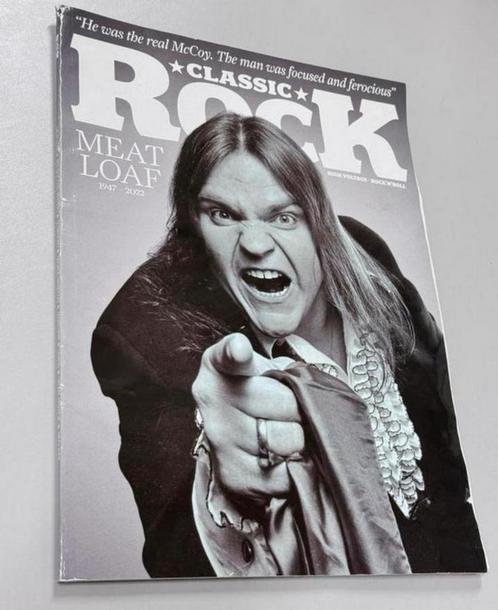 Classic Rock Magazine UK Issue 299 APRIL 2022 - MEAT LOAF, Verzamelen, Muziek, Artiesten en Beroemdheden, Boek, Tijdschrift of Artikel