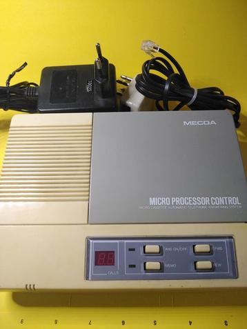 Vintage Memo, Répondeur, Micro Processor Contrôle MECOA, Enlèvement ou Envoi, Comme neuf