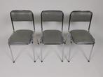 Set van 3 Tavo Stoelen, Jaren 70, Huis en Inrichting, Ophalen, Gebruikt, Drie, Vintage