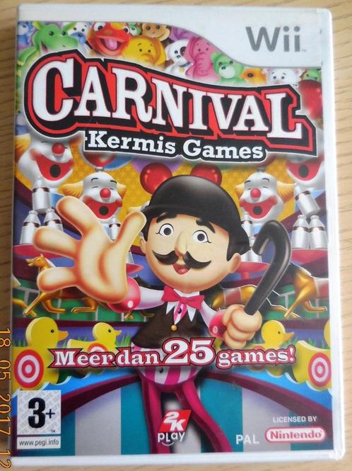 Wii Carnival Kermis Games, Games en Spelcomputers, Games | Nintendo Wii, Zo goed als nieuw, Avontuur en Actie, Vanaf 3 jaar, Ophalen of Verzenden