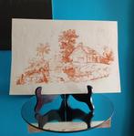 Drie 18de eeuwse etsen - Gabriel Smith / alles aan - 50%, Antiek en Kunst, Kunst | Etsen en Gravures, Ophalen of Verzenden