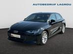Audi A3 Sportback A3 Sportback 35 TFSI Business Edition Attr, Auto's, Audi, Zwart, Lederen bekleding, Stadsauto, A3
