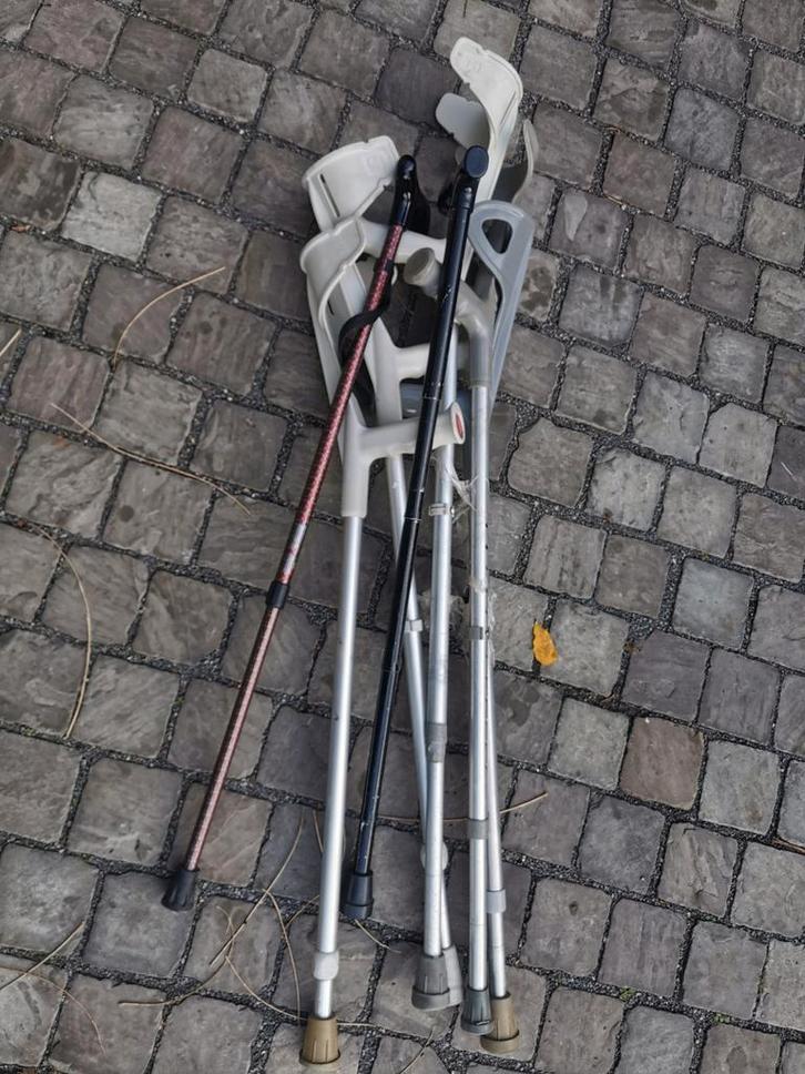 Krukken 5€ per stuk, Sport en Fitness, Skiën en Langlaufen, Ophalen of Verzenden