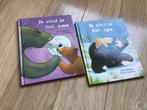 2 prentenboeken "Ik vind je lief", Comme neuf, Fiction général, Garçon ou Fille, 4 ans
