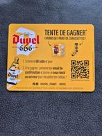 Duvel 6.66 bierkaartje, Verzamelen, Biermerken, Verzenden, Duvel