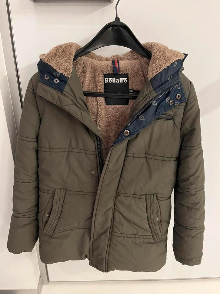 Stoere winterjas voor jongens, merk Bellaire, maat 134-140, Kinderen en Baby's, Kinderkleding | Maat 134, Gebruikt, Jongen, Jas