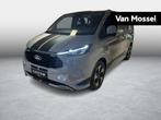 Ford Transit Custom Sport Dubbelcabine l PHEV l L1H1 l 5Seat, Auto's, Stof, Gebruikt, Zwart, 4 cilinders